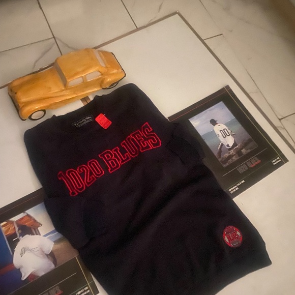 1020 Blues 90s Vintage SweatShirt Sz XL - Picture 11 of 14